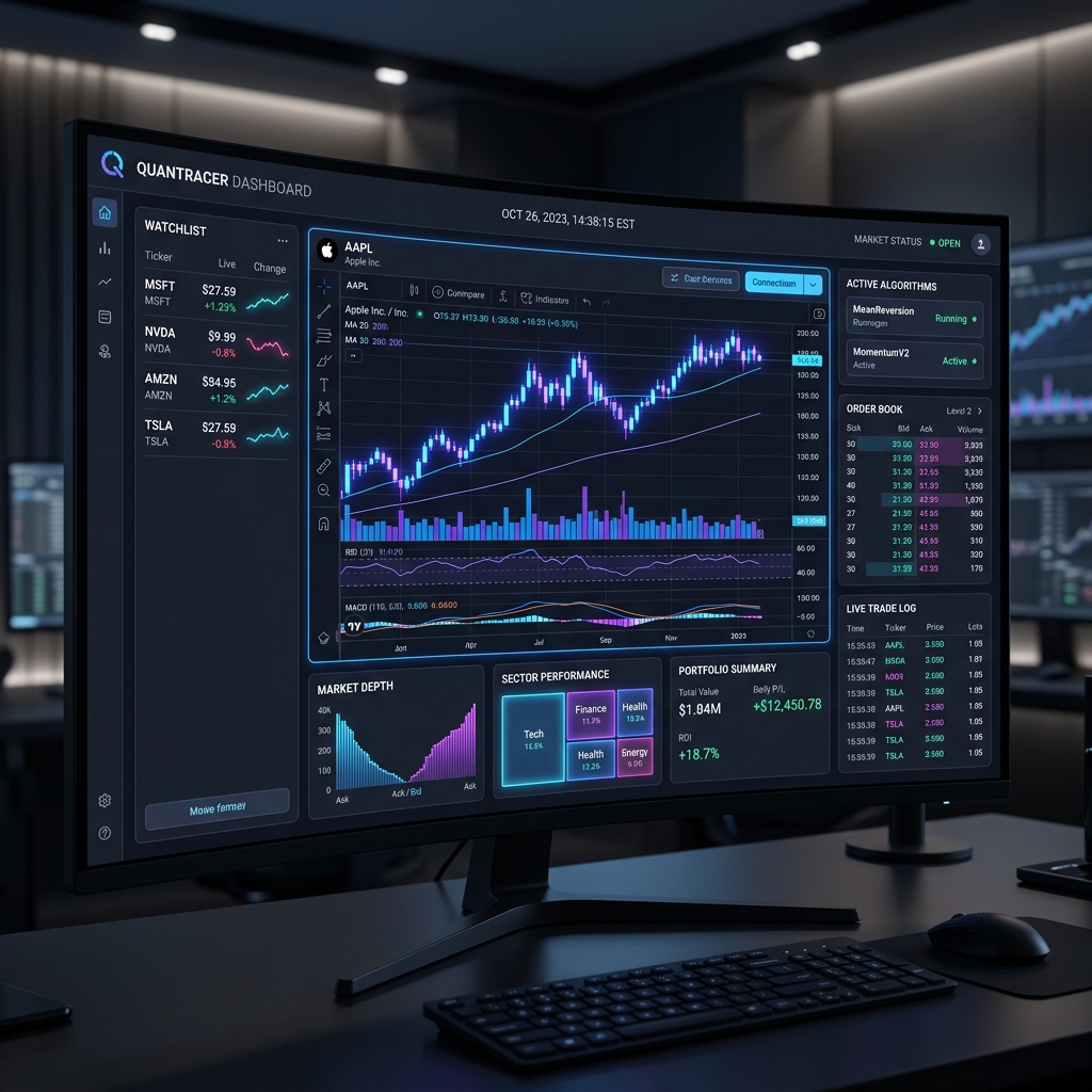 Trading Dashboard UI